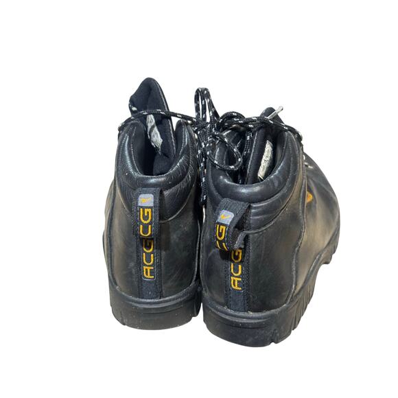 B29 Vintage 1998 Nike ACG Air Gimli Hiking Boots Black  size 9.5